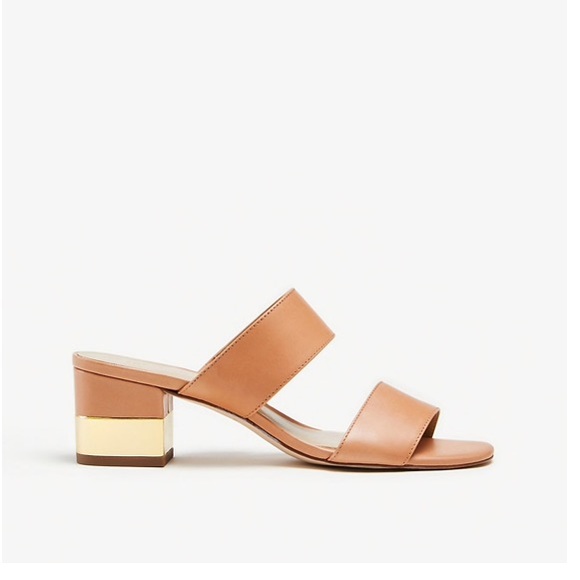 liv leather block heel sandals